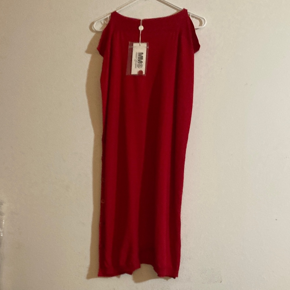 Maison Martin Margiela Red Dress/Tunic Sz M